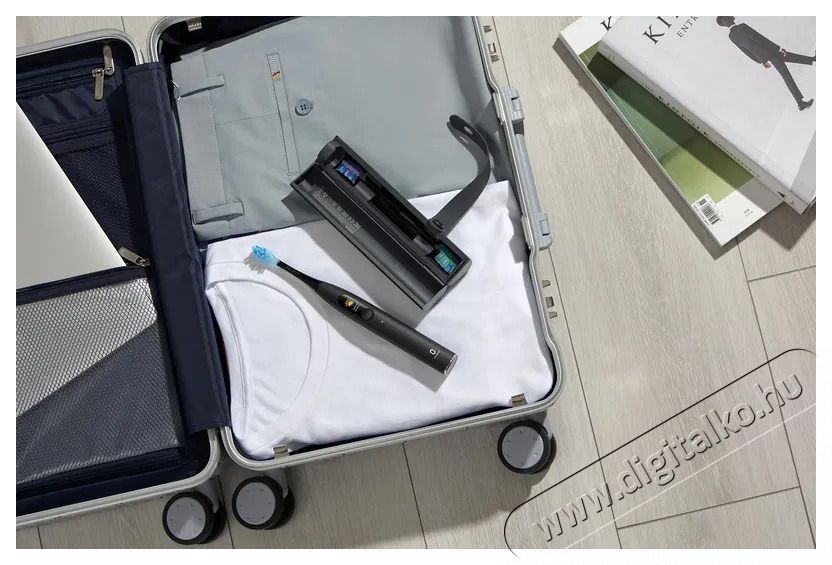 OCLEAN X Ultra 20 Set Black Elektromos fogkefe Sz&eacute;ps&eacute;g&aacute;pol&aacute;s / Eg&eacute;szs&eacute;g - Sz&aacute;j / fog &aacute;pol&aacute;s - Elektromos fogkefe - 525444