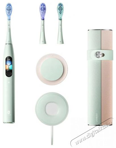 OCLEAN X Ultra S Green, z&ouml;ld Elektromos fogkefe Sz&eacute;ps&eacute;g&aacute;pol&aacute;s / Eg&eacute;szs&eacute;g - Sz&aacute;j / fog &aacute;pol&aacute;s - Elektromos fogkefe - 525449