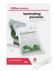 Office Depot A4 2x75mic 100db-os lamináló fólia Iroda és számítástechnika - Papír kezelő termék - Lamináló fólia - 396963