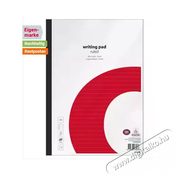 Office Depot A4 perfor&aacute;lt 200 lapos vonalas be&iacute;r&oacute;k&ouml;nyv Iroda &eacute;s sz&aacute;m&iacute;t&aacute;stechnika - Sz&aacute;mol&oacute;g&eacute;p - Kieg&eacute;sz&iacute;tő - 506860