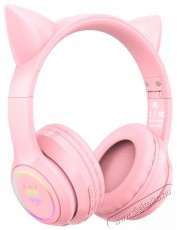 Onikuma B90 With Cat Ears Pink Audio-Video / Hifi / Multim&eacute;dia - F&uuml;l &eacute;s Fejhallgat&oacute;k - Fejhallgat&oacute; - 510145
