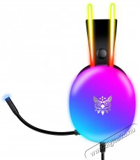 Onikuma X25 Black RGB Audio-Video / Hifi / Multim&eacute;dia - F&uuml;l &eacute;s Fejhallgat&oacute;k - Fejhallgat&oacute; - 518956