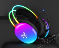 Onikuma X25 Black RGB Audio-Video / Hifi / Multim&eacute;dia - F&uuml;l &eacute;s Fejhallgat&oacute;k - Fejhallgat&oacute; - 518956