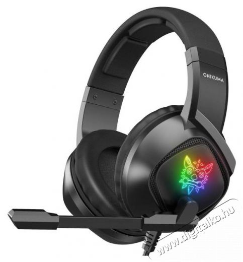 Onikuma K19 Black Audio-Video / Hifi / Multim&eacute;dia - F&uuml;l &eacute;s Fejhallgat&oacute;k - Fejhallgat&oacute; - 518959