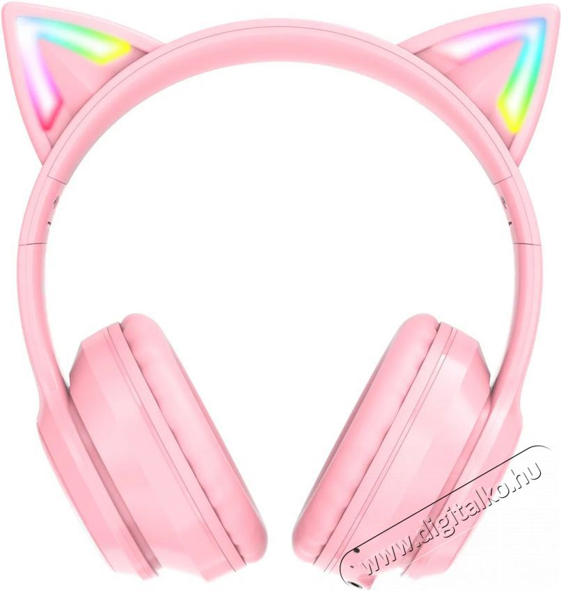 Onikuma X15 PRO With Cat Ears Pink Audio-Video / Hifi / Multim&eacute;dia - F&uuml;l &eacute;s Fejhallgat&oacute;k - Fejhallgat&oacute; - 518966