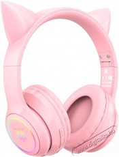 Onikuma X15 PRO With Cat Ears Pink Audio-Video / Hifi / Multim&eacute;dia - F&uuml;l &eacute;s Fejhallgat&oacute;k - Fejhallgat&oacute; - 518966