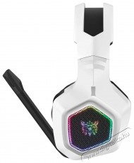 Onikuma B100 White RGB Fejhallgat&oacute; Audio-Video / Hifi / Multim&eacute;dia - F&uuml;l &eacute;s Fejhallgat&oacute;k - Fejhallgat&oacute; mikrofonnal / headset - 529810