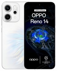 Oppo Reno14 Mobiltelefon, Dual SIM, 12 GB RAM, 512 GB, 5G, Op&aacute;lfeh&eacute;r Mobil / Kommunik&aacute;ci&oacute; / Smart - Okostelefon - Android - 534603