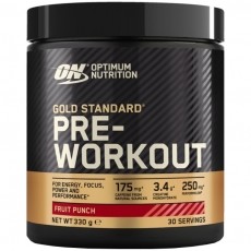 Optimum Nutrition ON Gold Standard Pre Workout, Fruit Punch, 330 g - Sz&eacute;ps&eacute;g&aacute;pol&aacute;s / Eg&eacute;szs&eacute;g - Egy&eacute;b sz&eacute;ps&eacute;g / eg&eacute;szs&eacute;g term&eacute;k - 533619