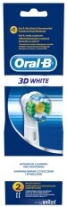 BRAUN Oral-B EB18-2 2 db 3Dwhite fogkefe p&oacute;tfej Sz&eacute;ps&eacute;g&aacute;pol&aacute;s / Eg&eacute;szs&eacute;g - Sz&aacute;j / fog &aacute;pol&aacute;s - Kieg&eacute;sz&iacute;tő - 290230