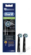 Oral-B CrossAction 2 db-os fekete fogkefefej szett Sz&eacute;ps&eacute;g&aacute;pol&aacute;s / Eg&eacute;szs&eacute;g - Sz&aacute;j / fog &aacute;pol&aacute;s - Elektromos fogkefe - 384577