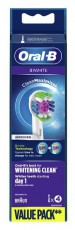 Oral-B EB18-4 3D White feh&eacute;r 4 db-os elektromos fogkefe p&oacute;tfej szett Sz&eacute;ps&eacute;g&aacute;pol&aacute;s / Eg&eacute;szs&eacute;g - Sz&aacute;j / fog &aacute;pol&aacute;s - Kieg&eacute;sz&iacute;tő - 398068