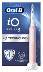 Oral-B iO3 elektromos fogkefe Blush Pink Sz&eacute;ps&eacute;g&aacute;pol&aacute;s / Eg&eacute;szs&eacute;g - Sz&aacute;j / fog &aacute;pol&aacute;s - Elektromos fogkefe - 493814