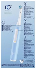 Oral-B iO3 elektromos fogkefe Ice Blue Sz&eacute;ps&eacute;g&aacute;pol&aacute;s / Eg&eacute;szs&eacute;g - Sz&aacute;j / fog &aacute;pol&aacute;s - Elektromos fogkefe - 493815