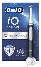 Oral-B iO3 elektromos fogkefe - Matt Black Sz&eacute;ps&eacute;g&aacute;pol&aacute;s / Eg&eacute;szs&eacute;g - Sz&aacute;j / fog &aacute;pol&aacute;s - Elektromos fogkefe - 494905