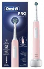 Oral-B PRO1 Pink Cross Action elektromos fogkefe Sz&eacute;ps&eacute;g&aacute;pol&aacute;s / Eg&eacute;szs&eacute;g - Sz&aacute;j / fog &aacute;pol&aacute;s - Elektromos fogkefe - 500598