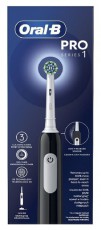 Oral-B PRO1 Black Cross Action elektromos fogkefe Sz&eacute;ps&eacute;g&aacute;pol&aacute;s / Eg&eacute;szs&eacute;g - Sz&aacute;j / fog &aacute;pol&aacute;s - Elektromos fogkefe - 502484