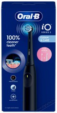 Oral-B iO 2 Black Elektromos fogkefe Sz&eacute;ps&eacute;g&aacute;pol&aacute;s / Eg&eacute;szs&eacute;g - Sz&aacute;j / fog &aacute;pol&aacute;s - Elektromos fogkefe - 525458