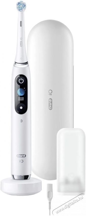 Oral-B iO 9, feh&eacute;r Elektromos fogkefe Sz&eacute;ps&eacute;g&aacute;pol&aacute;s / Eg&eacute;szs&eacute;g - Sz&aacute;j / fog &aacute;pol&aacute;s - Elektromos fogkefe - 528791