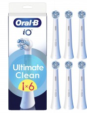 Oral-B iO Ultimate Clean, 6 db fogkefe p&oacute;tfej Sz&eacute;ps&eacute;g&aacute;pol&aacute;s / Eg&eacute;szs&eacute;g - Sz&aacute;j / fog &aacute;pol&aacute;s - Elektromos fogkefe - 530924