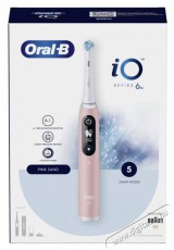 Oral-B iO6 Pink elektromos fogkefe Sz&eacute;ps&eacute;g&aacute;pol&aacute;s / Eg&eacute;szs&eacute;g - Sz&aacute;j / fog &aacute;pol&aacute;s - Elektromos fogkefe - 502485
