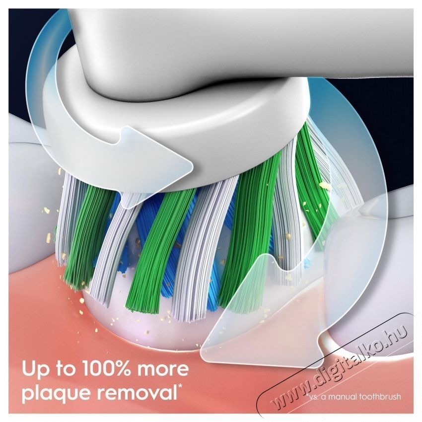 Oral-B D103 Vitality PRO Spiderman gyerek elektromos fogkefe tokkal Sz&eacute;ps&eacute;g&aacute;pol&aacute;s / Eg&eacute;szs&eacute;g - Sz&aacute;j / fog &aacute;pol&aacute;s - Elektromos fogkefe - 502488