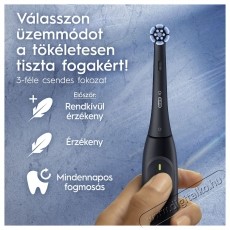 Oral-B iO2 elektromos fogkefe, Night Black, &eacute;jfekete Sz&eacute;ps&eacute;g&aacute;pol&aacute;s / Eg&eacute;szs&eacute;g - Sz&aacute;j / fog &aacute;pol&aacute;s - Elektromos fogkefe - 530974