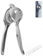 Orion LUXY karos citromfacsaró, krómozott fém, 22×7 cm Konyhai termékek - Konyhai kisgép (előkészítés / feldolgozás) - Citrus / gyümölcs facsaró - 521987