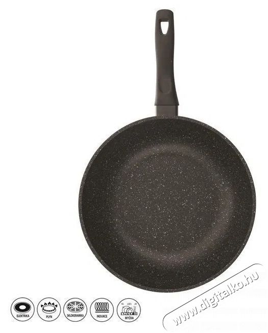 Orion GRANDE WOK Serpenyő, &aacute;tm.: 30 cm Konyhai term&eacute;kek - Ed&eacute;ny - Wok serpenyő - 525489
