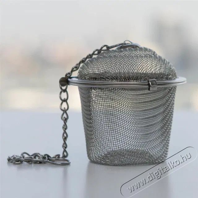 Orion Rozsdamentes ac&eacute;l felf&uuml;ggeszthető teaszűrő &aacute;tm. 5 cm Konyhai term&eacute;kek - Konyhai eszk&ouml;z - Egy&eacute;b konyhai eszk&ouml;z - 525539