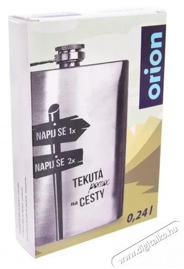 Orion Rozsdamentes ac&eacute;l lapos&uuml;veg 240 ml Konyhai term&eacute;kek - Konyhai eszk&ouml;z - Egy&eacute;b konyhai eszk&ouml;z - 525499