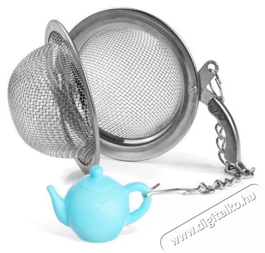 Orion Rozsdamentes ac&eacute;l teaszűrő, 5,4 cm &aacute;tm&eacute;rő + KANCS&Oacute; med&aacute;l Konyhai term&eacute;kek - Konyhai eszk&ouml;z - Egy&eacute;b konyhai eszk&ouml;z - 525546
