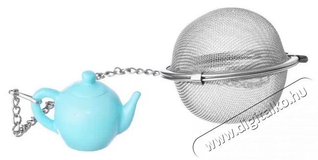 Orion Rozsdamentes ac&eacute;l teaszűrő, 5,4 cm &aacute;tm&eacute;rő + KANCS&Oacute; med&aacute;l Konyhai term&eacute;kek - Konyhai eszk&ouml;z - Egy&eacute;b konyhai eszk&ouml;z - 525546