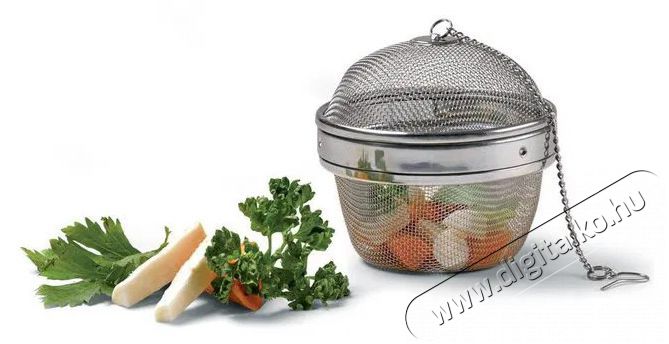 Orion Rozsdamentes ac&eacute;l teaszűrő, &aacute;tm. 9 cm Konyhai term&eacute;kek - Konyhai eszk&ouml;z - Egy&eacute;b konyhai eszk&ouml;z - 525548