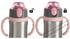 Orion Termosz rozsdamentes ac&eacute;l/UH + sz&iacute;v&oacute;sz&aacute;l 0,33 l r&oacute;zsasz&iacute;n Konyhai term&eacute;kek - Ed&eacute;ny - Termosz - 525528