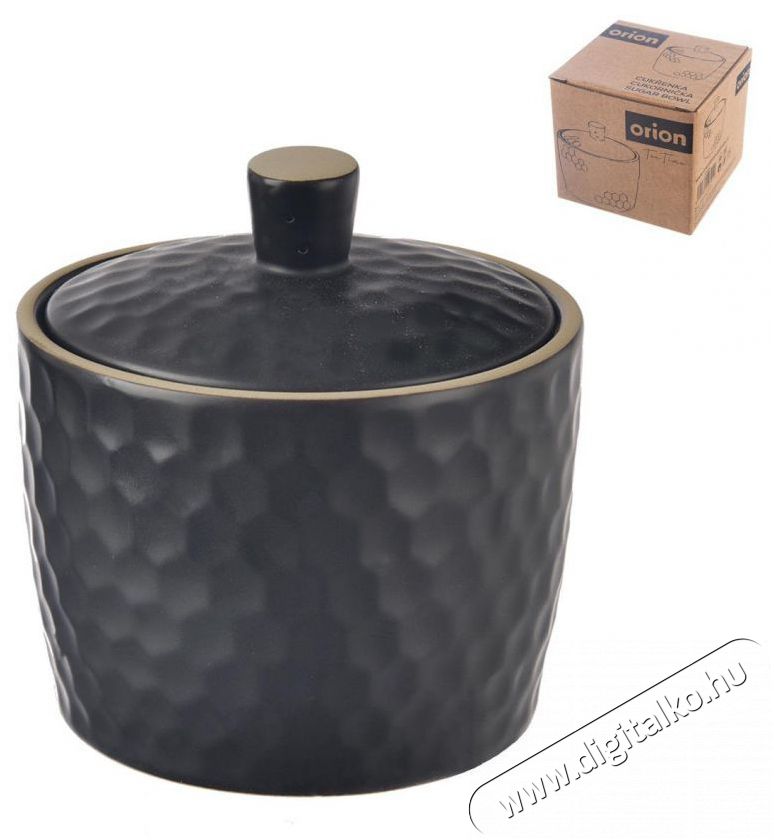 Orion TEA TIME Cukortart&oacute; + fedő, ker&aacute;mia, 10 cm Konyhai term&eacute;kek - Egy&eacute;b / Konyhai kieg&eacute;sz&iacute;tő - 527680