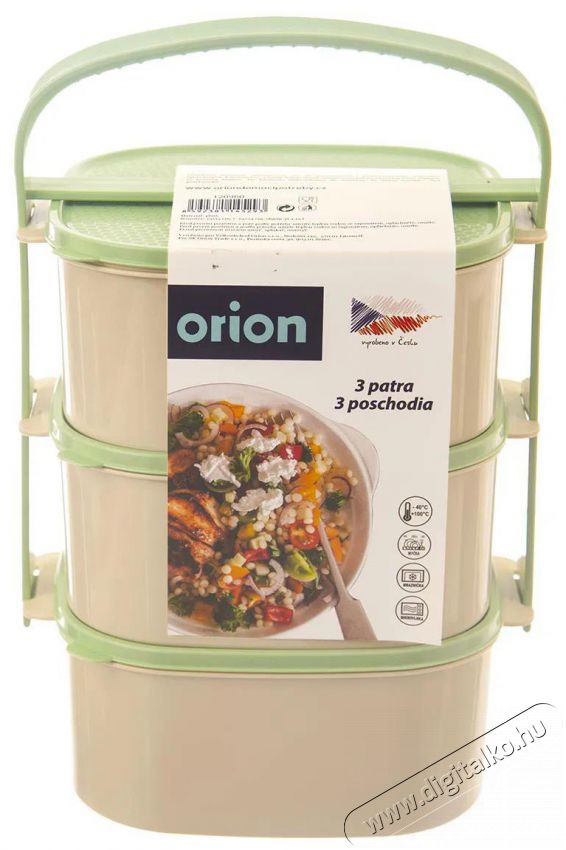 Orion &Eacute;telhord&oacute; UH 3 x 1,15 l ALMI Konyhai term&eacute;kek - Ed&eacute;ny - &Eacute;telt&aacute;rol&oacute; - 527619