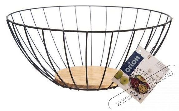 Orion Gy&uuml;m&ouml;lcskos&aacute;r f&eacute;m/fa RADKA &aacute;tm&eacute;rő 28 cm Konyhai term&eacute;kek - Konyhai eszk&ouml;z - Egy&eacute;b konyhai eszk&ouml;z - 527565