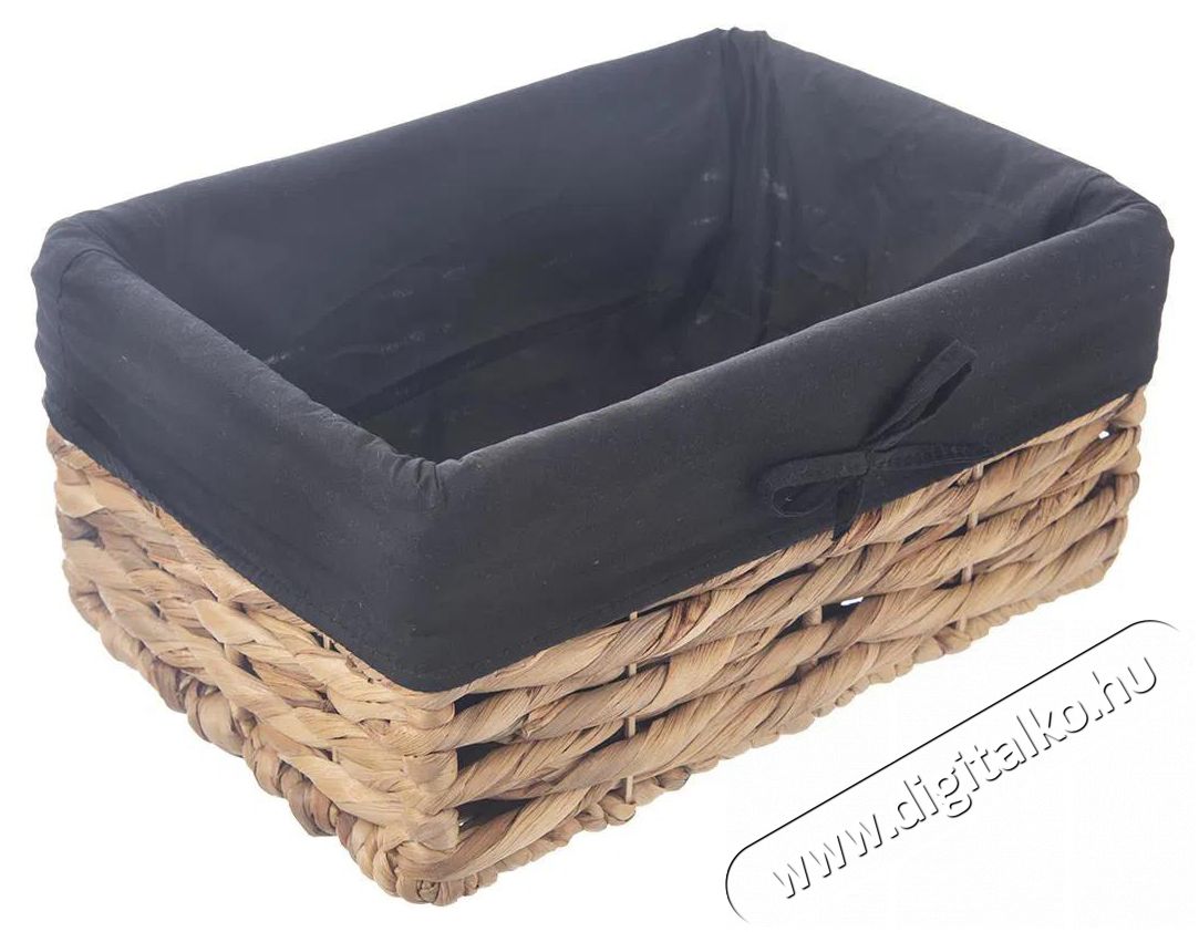 Orion kos&aacute;r 31 &times; 21 &times; 14,5 cm fekete, v&iacute;zij&aacute;cint + textil Konyhai term&eacute;kek - Konyhai eszk&ouml;z - Egy&eacute;b konyhai eszk&ouml;z - 527626