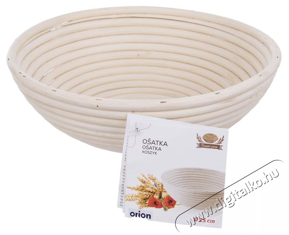 Orion rattan kerek &aacute;tm&eacute;rő 25 cm Konyhai term&eacute;kek - Konyhai eszk&ouml;z - Egy&eacute;b konyhai eszk&ouml;z - 527560