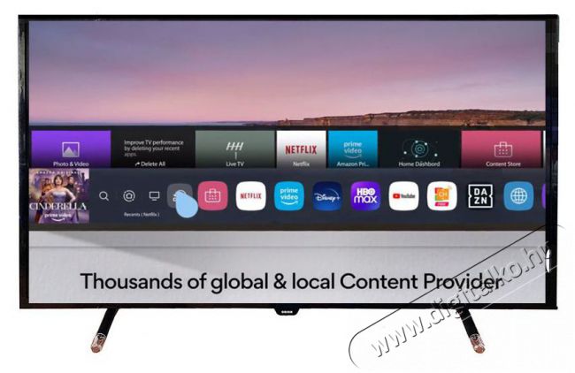 Orion 43OR23WOSFHD FHD WebOS SMART LED TV Telev&iacute;zi&oacute;k - LED telev&iacute;zi&oacute; - 1080p Full HD felbont&aacute;s&uacute; - 478282