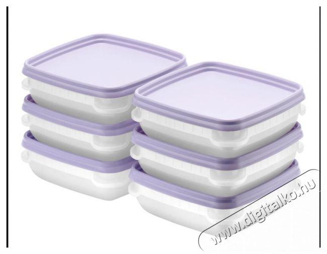 ORTHEX FREEZER t&aacute;rol&oacute;doboz levendula 0,3 l 12 x 12 x 4,5 cm, 6 db Konyhai term&eacute;kek - Ed&eacute;ny - Egy&eacute;b ed&eacute;ny - 529859