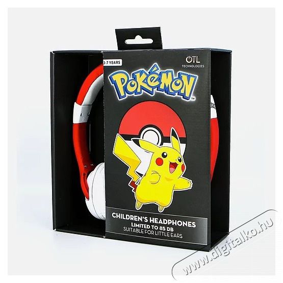 OTL PK0758 Pokemon Pokeball Junior fejhallgat&oacute; Audio-Video / Hifi / Multim&eacute;dia - F&uuml;l &eacute;s Fejhallgat&oacute;k - Fejhallgat&oacute; - 436545