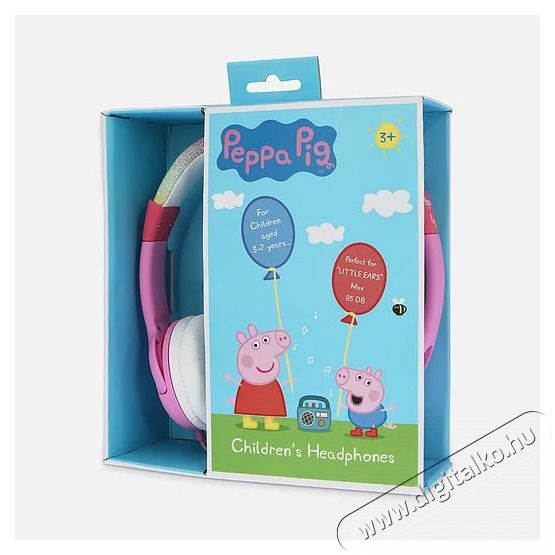 OTL PP0776 Peppa Glitter Rainbow Junior fejhallgat&oacute; Audio-Video / Hifi / Multim&eacute;dia - F&uuml;l &eacute;s Fejhallgat&oacute;k - Fejhallgat&oacute; - 436543