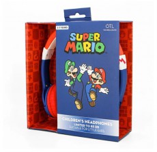 OTL SM0762 Junior Super Mario k&eacute;k-piros fejhallgat&oacute; Audio-Video / Hifi / Multim&eacute;dia - F&uuml;l &eacute;s Fejhallgat&oacute;k - Fejhallgat&oacute; - 436470