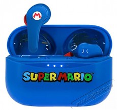 OTL SM0858 SUPER MARIO TWS (blue ) Audio-Video / Hifi / Multim&eacute;dia - F&uuml;l &eacute;s Fejhallgat&oacute;k - F&uuml;lhallgat&oacute; mikrofonnal / headset - 451892