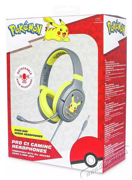 OTL PK0862 POKEMON TWIN CHANNEL PRO G 1 GAMING HEADPHONE Audio-Video / Hifi / Multim&eacute;dia - F&uuml;l &eacute;s Fejhallgat&oacute;k - Fejhallgat&oacute; - 451872