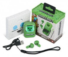 OTL MC1316 Minecraft Creeper Slide True Wireless Bluetooth f&uuml;lhallgat&oacute; Audio-Video / Hifi / Multim&eacute;dia - F&uuml;l &eacute;s Fejhallgat&oacute;k - F&uuml;lhallgat&oacute; - 507394