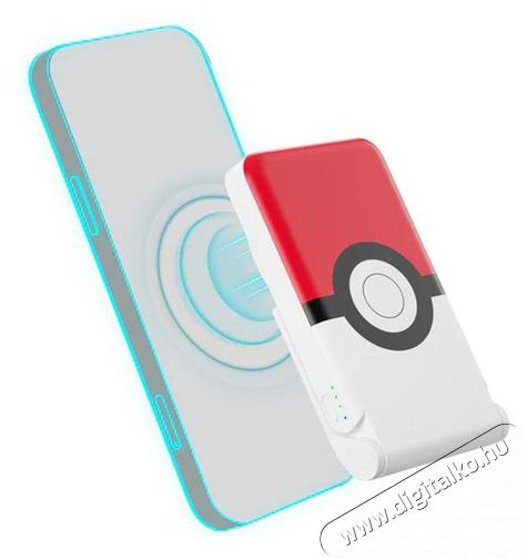OTL PK1186 Pokemon Pokeball m&aacute;gneses vezet&eacute;k n&eacute;lk&uuml;li power bank Mobil / Kommunik&aacute;ci&oacute; / Smart - Powerbank / K&uuml;lső akkumul&aacute;tor &eacute;s t&ouml;ltő - 507372