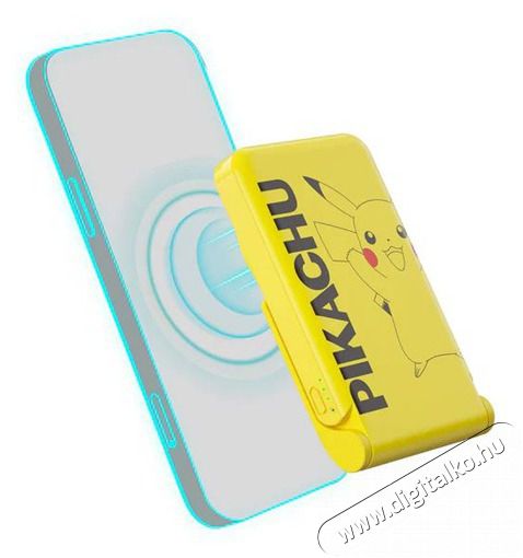 OTL PK1191 Pok&eacute;mon Pikachu m&aacute;gneses vezet&eacute;k n&eacute;lk&uuml;li power bank Mobil / Kommunik&aacute;ci&oacute; / Smart - Powerbank / K&uuml;lső akkumul&aacute;tor &eacute;s t&ouml;ltő - 507376
